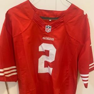 San Francisco 49ers jersey large size 48. Blaine Gabbert home red.